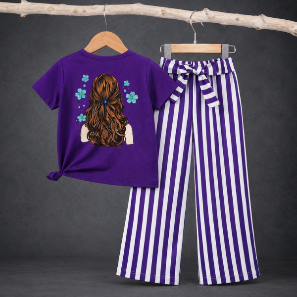 T-Shirt & Full Pant (2Y-12Y)