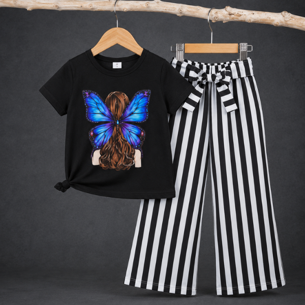 T-Shirt & Full Pant (2Y-12Y)
