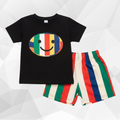 Black Raibow T-Shirt Set