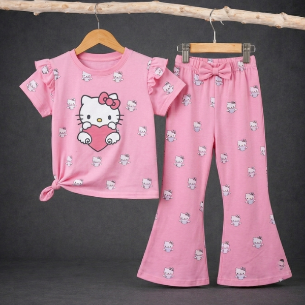 T-shirt & Full Pant (2Y-12Y)