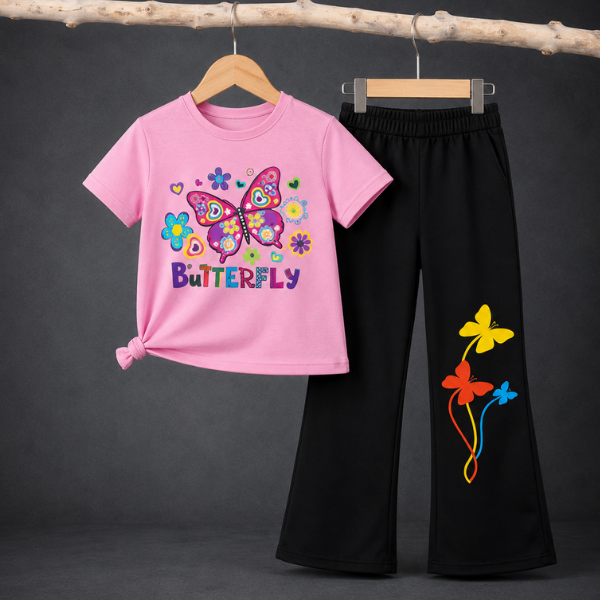 T-shirt & Full Pant (2Y-12Y)