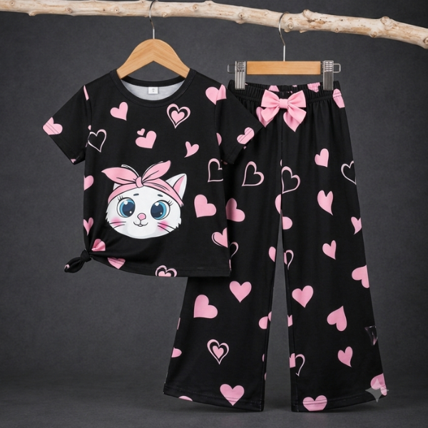 T-shirt & Full Pant (2Y-12Y)