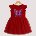 Butterfly Red Frock