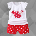 Red White Dot T-Shirt Set