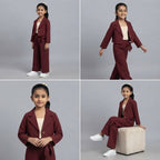 Blazer & Wide Leg Pants Co-Ord SET (1Y-12Y)