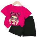 Orange Bunny T-Shirt Set