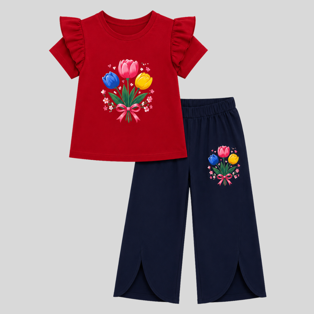 T-shirt & Full Pant (2Y-12Y)