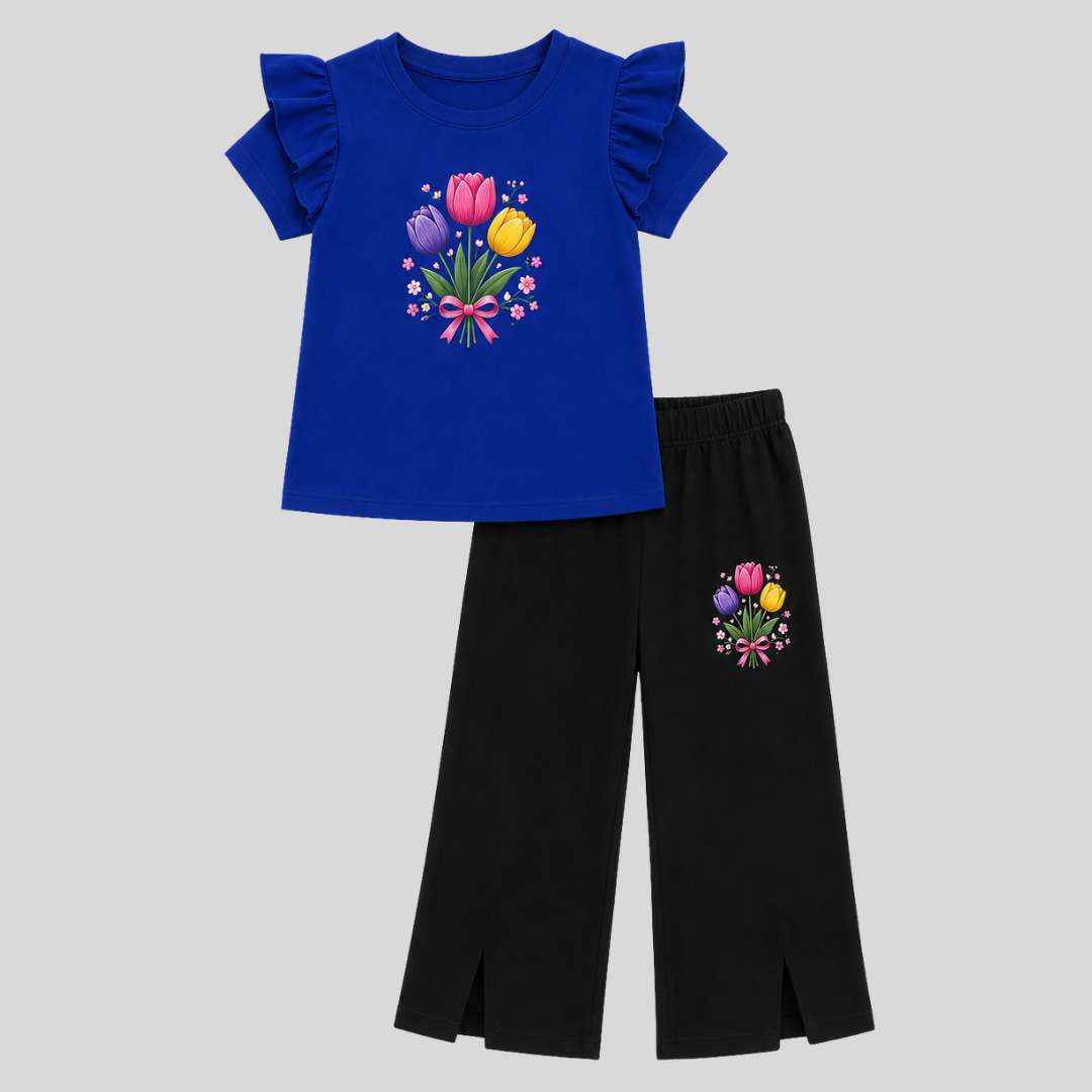 T-shirt & Full Pant (2Y-12Y)