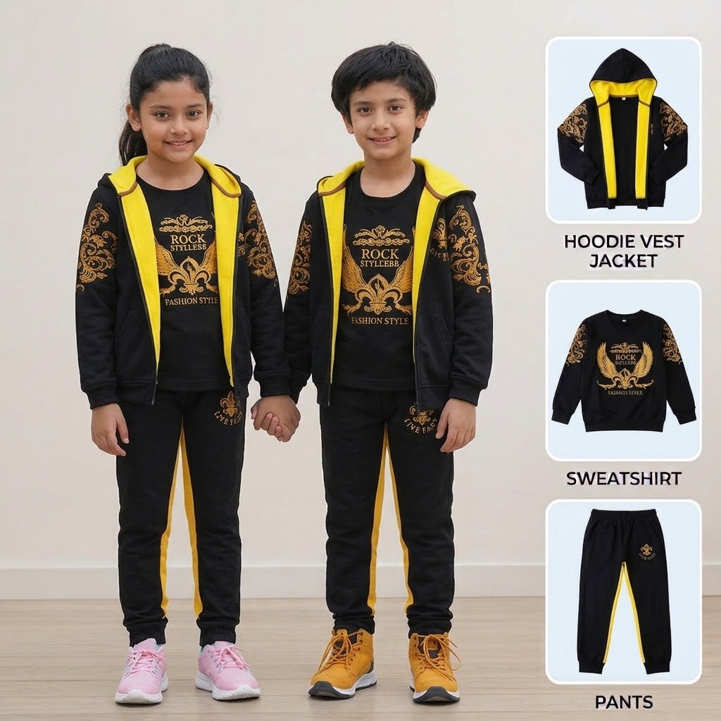 3 Part Jacket Outfit Set (1Y-12Y)
