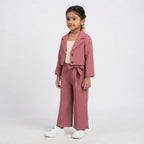 Blazer & Wide Leg Pants Co-Ord SET (1Y-12Y)